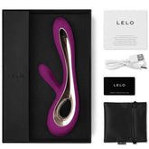 LELO - SORAYA 2 CONEJO VIBRADOR ROSA PROFUNDO
